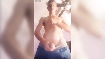 Amateur Blond Boys Cumshot Collection - Cam 9963