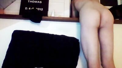 Beautiful boy who masturbates