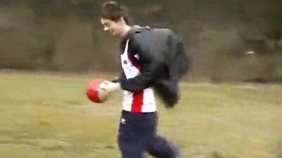 Team mate love: Double Penetration in the Gym Locker Room!