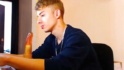 Latino Bliss: Smooth and Sexy Blonde in Gay Porn Action!