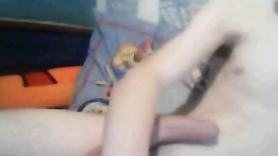 Handjob smooth and selfsuck on cam