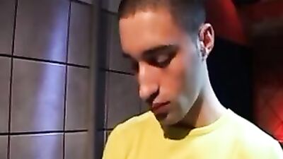 Urinal Fun: Action Ass Play Cum Shots!