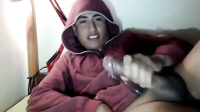 Twink jerks babys arm