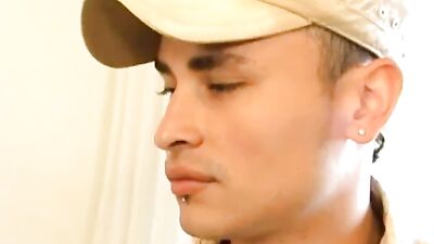 Bare Latinos Cum on a Sofa #427 - Horny Gay Oral Action!