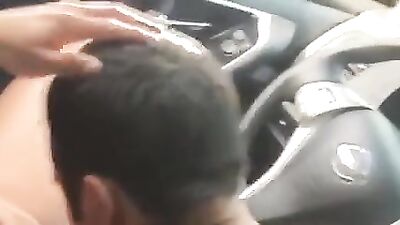 Car Head: Big Oral Action with Gay Porn Stars
