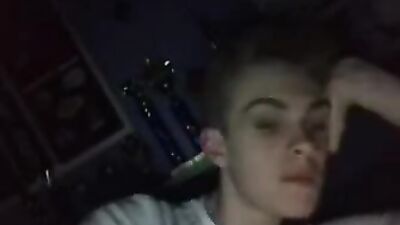 Cute Boy With Big Cock Fingering His Tight Virgin Ass On Cam: Hardcore Bareback Gay Porn Video!