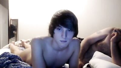 Daddy fucks twink in Web Cam Show