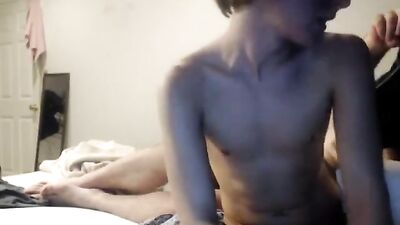 Daddy fucks twink in Web Cam Show