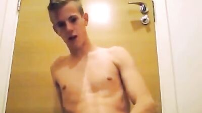 New Release: Smooth Blond Wankers Steamy Handjob and Cum Shot Showcase