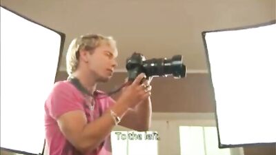 Photoshoot Gets Sexy: Hot Men in Steamy Action and Cum Shots!!