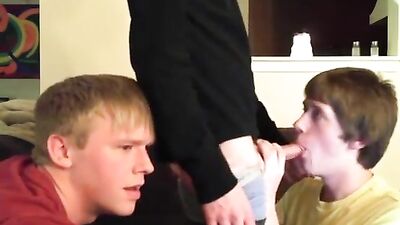 A103: Hot Trio Oral Handjob Action.