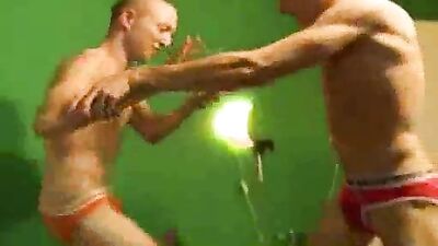 Bedroom Wrestling: Strong Straight Boys Get Down and Dirty!