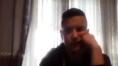 Greek Cutie with Round Smooth Ass Gets Fucked Hard by Hot Cam Boy