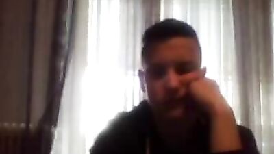 Greek Cutie with Round Smooth Ass Gets Fucked Hard by Hot Cam Boy