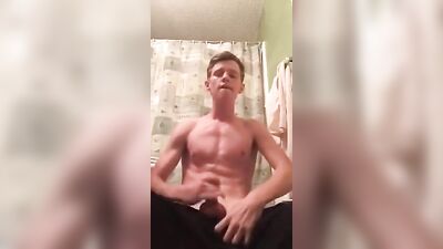 Young American Cutie Jaxx Gets Handled by Muscular Dudes in Hardcore Gay Porn!