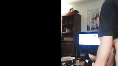 Daddys Hidd*en Camera: Raw Bareback Sex with Teen Slut