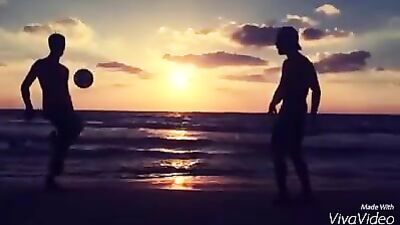 Sunset Muscle Worship: A Gay Porn Fantasy