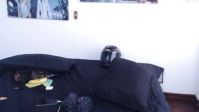 KristopherXXXs Gay Porn Web-Cam Adventure: Latino Solo Melt