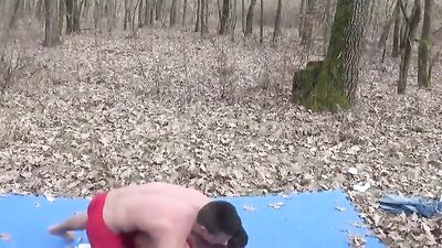 Wrestling Romanian Muscles - Max vs Denny