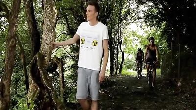 Forest Threesome: Three Men in the Woods - Raw and Uncut!