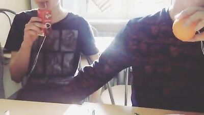 Gay Porn - Se Branle En Deux: Double-Ended Pleasure (190 characters)