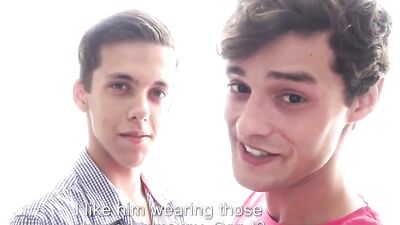 Gay Porn Boy with Glasses - Bareback Romance