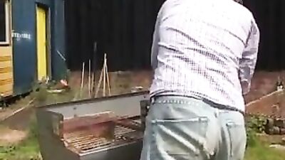 Gay Boys Barbecue! Hot Grilling Action with Dildos & Cocks!