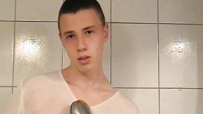 Horny Gay BDSM Cumshot Orgasm P1