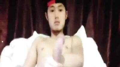 Asian with a Big Dick in Gay Porn Video: Cum on My Face!