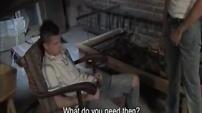 Double Anal Twinks Fucking in Public Bathroom: A Gay Porn Video with Blond Boys and Straight Boys