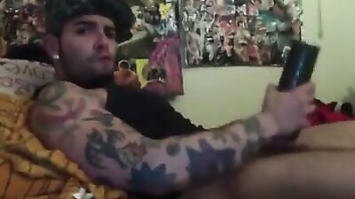 Fleshlight Fuckboy: Big Dick Cumshots Inside Fleshlight - Amateur Gay Porn Videos