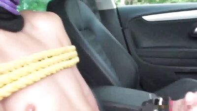 Hot Boy Cock Worship in a Sporty Car - Fetish Handjob - Big Cocks - Gay Porn