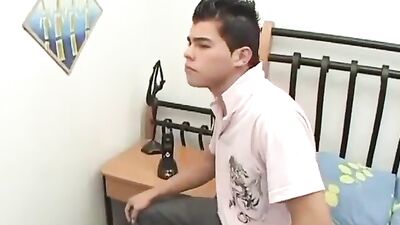 Cute bare latinos fuck on bed 815