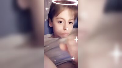 BunnyFemboy Self Facials - Action Ass Play Cum Shots