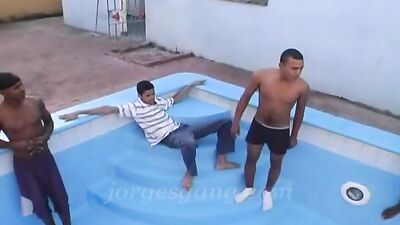 Black boys in intense gay sex scenes on camera!