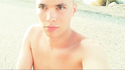 Black Sea Bliss: Russian Boy Solo Adventure!