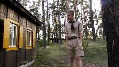 Young Twink Scouts Caught Masturbating - Bareback Adventures