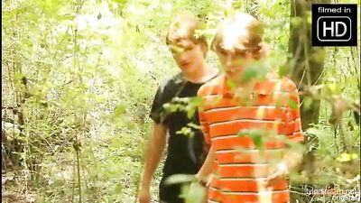 Forbidden Love in the Park - Cute Teen Boys Explore Gay Romance!