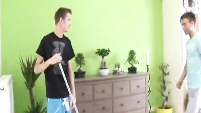 Gay Tube - Twinks Clean House XXX Porn Fest!