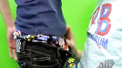 Gay Bliss - Frisky Twink Bareback Porn Adventure!