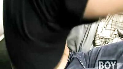 Gay Tube - Satisfied Twinks Crush: Explosive Threesome Action!