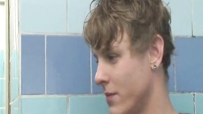 Gay Twinks Bathroom Playtime - Exploring Sexual Desires in Porn Land!