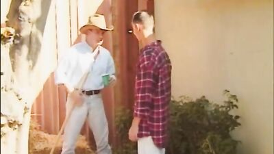 Gay Porn Farm Assault: Guy Nailing Hot Rear Ends