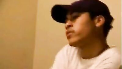 Young mexican undresses and masturbates