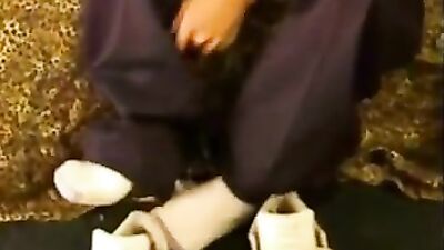 Young mexican undresses and masturbates