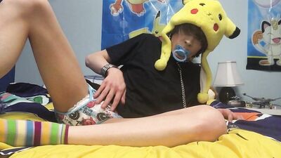 Boys Dildo Fun! - Gay Amateur Bareback Fetish Solo Play