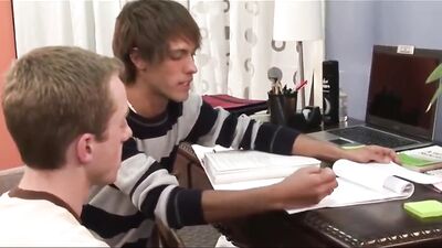 Study Buddies: Two Hot College Guys Take Turns on Each Other