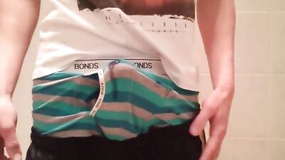 SPERM IN UNDIES (Gay Porn) ==========================