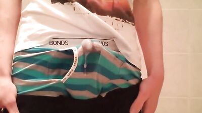 SPERM IN UNDIES (Gay Porn) ==========================