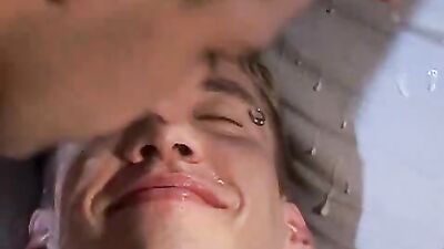 DarjoJuliian Cum: Gay Action Foursome with Muscular Men!